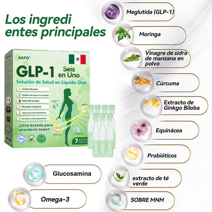 ❤️Transforma tu Cuerpo con AAFQ® GLP-1 Oral 6 en 1 💧 Resultados en Solo 7 Días | Verificado por la FDA.