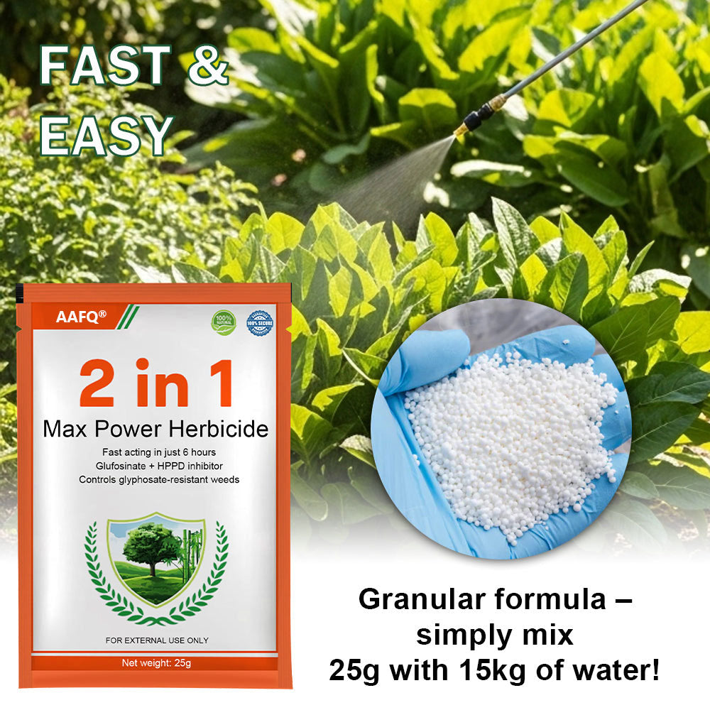 🏆Official Store | 🔥Hot Sale- 50%OFF🌿 | AAFQ® 2 in 1 Max Power Herbicide