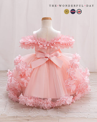Enchanted Tulle Party Pink Dress