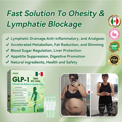 ❤️Transforma tu Cuerpo con AAFQ® GLP-1 Oral 6 en 1 💧 Resultados en Solo 7 Días | Verificado por la FDA.