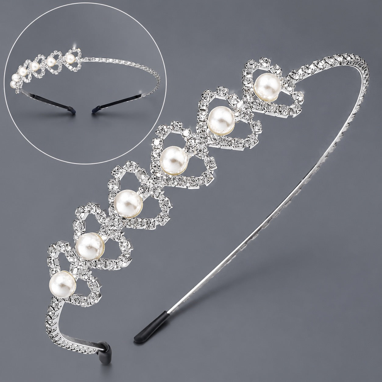 Elegant Crystal Princess Headband