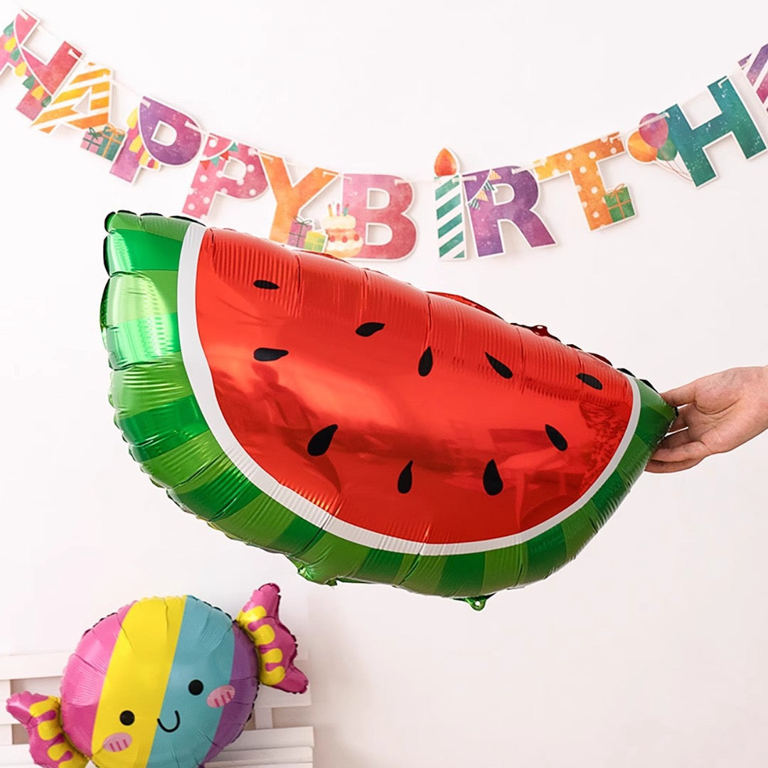 Cute Food Foil Balloon Set – Choose 4 Designs